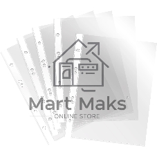 Папка-вкладыш Бюрократ Премиум -013A5T тисненые А5 40мкм (упаковка: 100 шт)