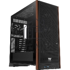 Корпус Thermaltake S370 WS, Midi-Tower, чёрный, 4 x 120 мм