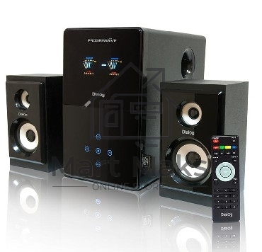 Колонки Dialog Progressive AP-220 черный 2.1, 30W+2*12W RMS, USB+SD reader