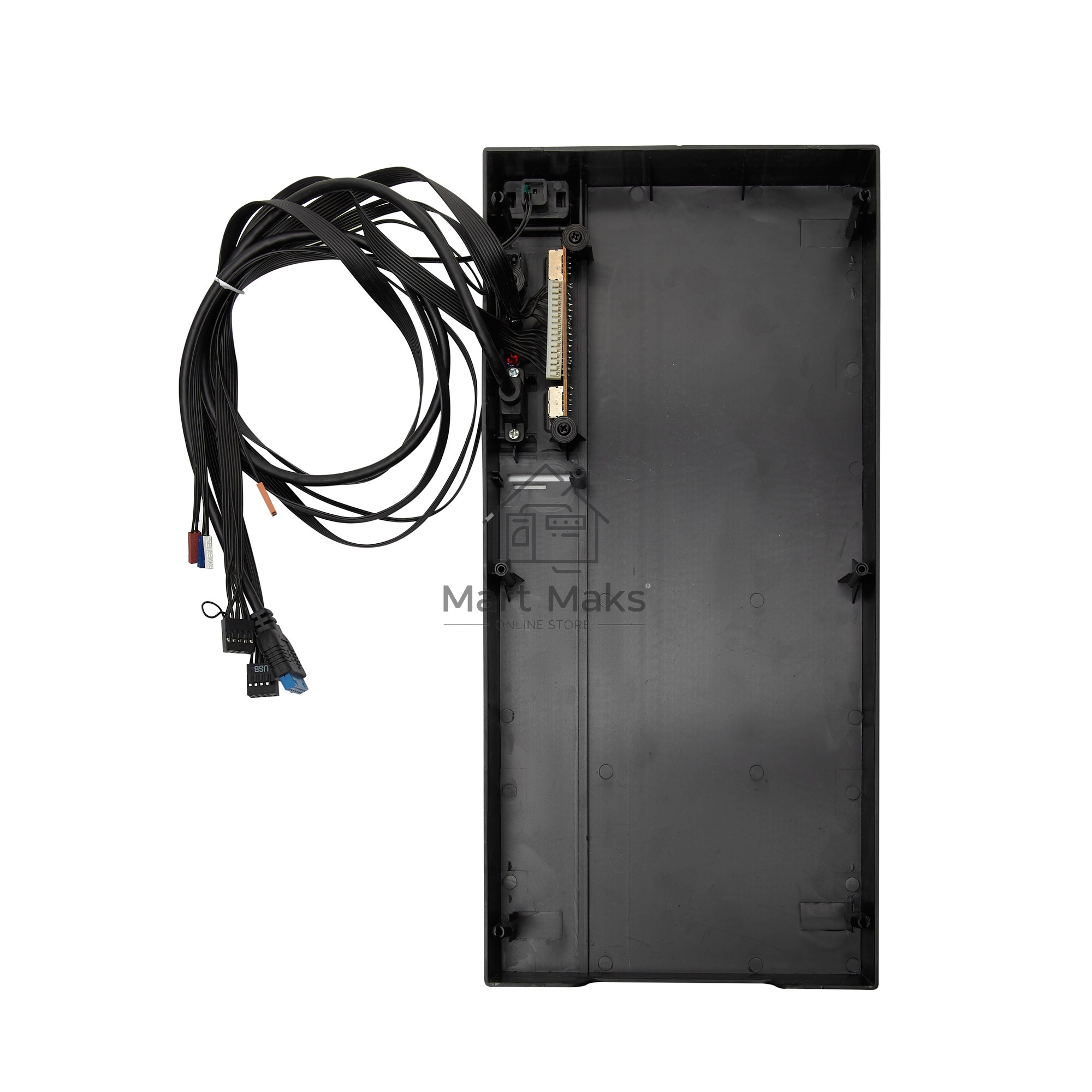 Компьютерный корпус Minitower Exegate BAA-103 Black, mATX, <AAA400, 80mm>, 2*USB, Audio