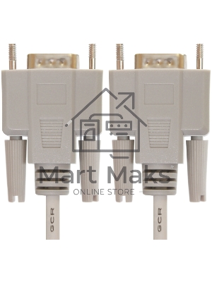 Удлинитель Greenconnect 1.0m RS-232/RS-232 9M/9F, Premium GCR-DB9CM2F-1.0m, серый 30 AWG Greenconnect Удлинитель 1.0m RS-232/RS-232 9M/9F, Premium GCR-DB9CM2F-1.0m, серый 30 AWG