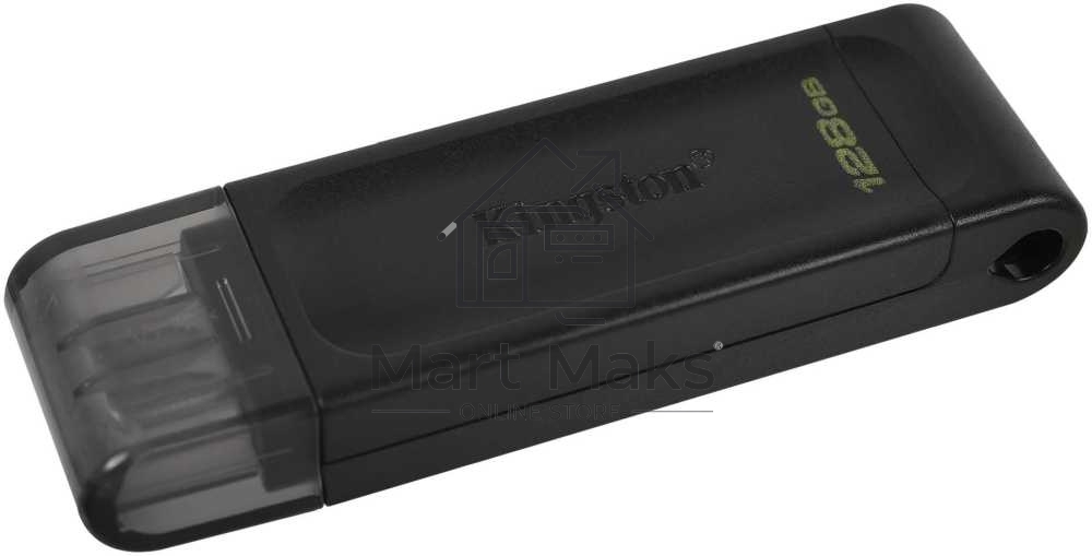 Флешка USB R/W R/W Kingston 128Gb DataTraveler DT70 <DT70/128GB>, USB-C 3.2 Gen 1