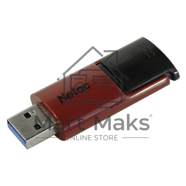 Флешка USB R/W R/W Drive Netac U182 NT03U182N-256G-30RE, USB3.0 256GB, retail version, черный/красный