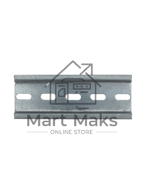 Рейка DIN 80см перфорированная оцинкованная Rexant Рейка DIN 80см перфорированная оцинкованная Rexant