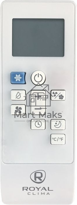 Мобильный кондиционер Royal Clima RM-TS17CH-E 5800 BTU, 17 м², 52 дБ, охлаждение, осушение, белый
