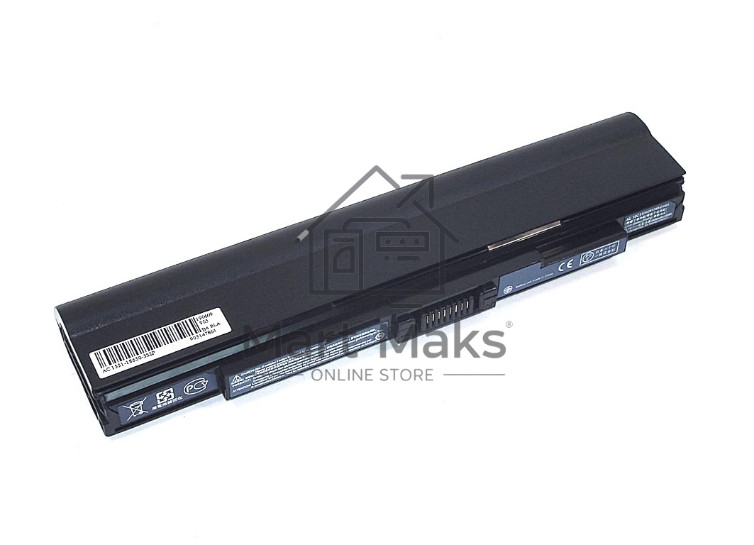 Аккумуляторная батарея для ноутбука Acer Aspire 1551-18650 11.1V 5200mAh OEM черный