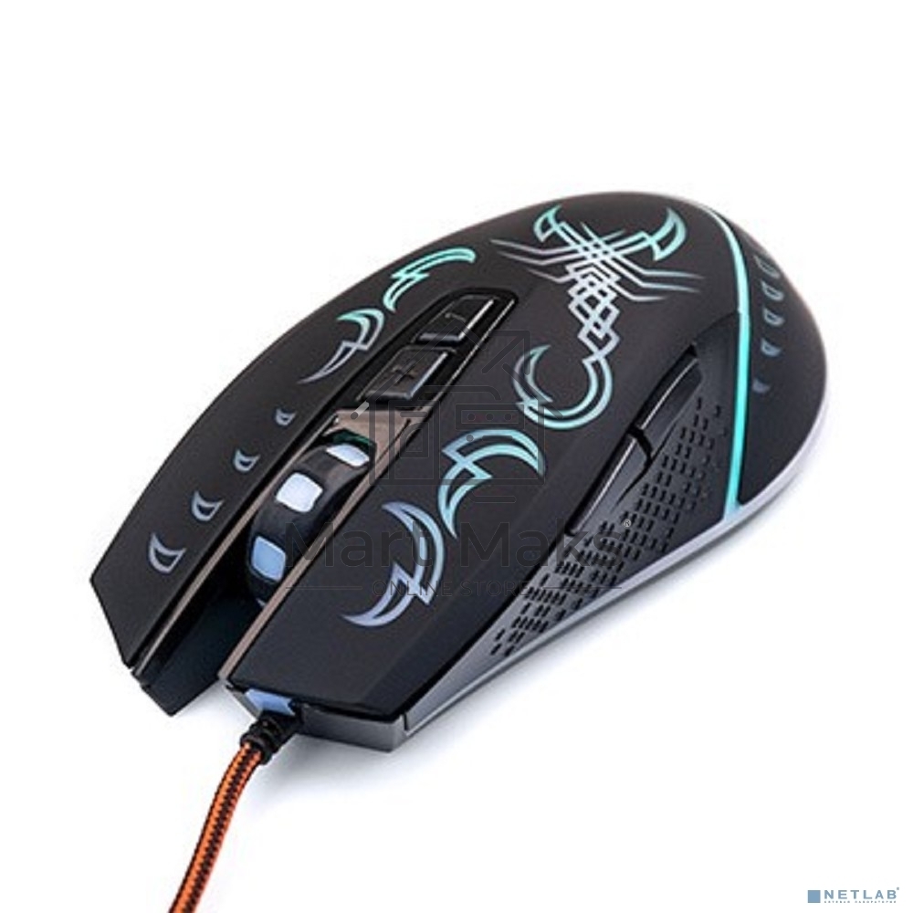 Мышь проводная Dialog Gan-Kata MGK-20U черный, 2400 dpi, USB, кнопки - 7