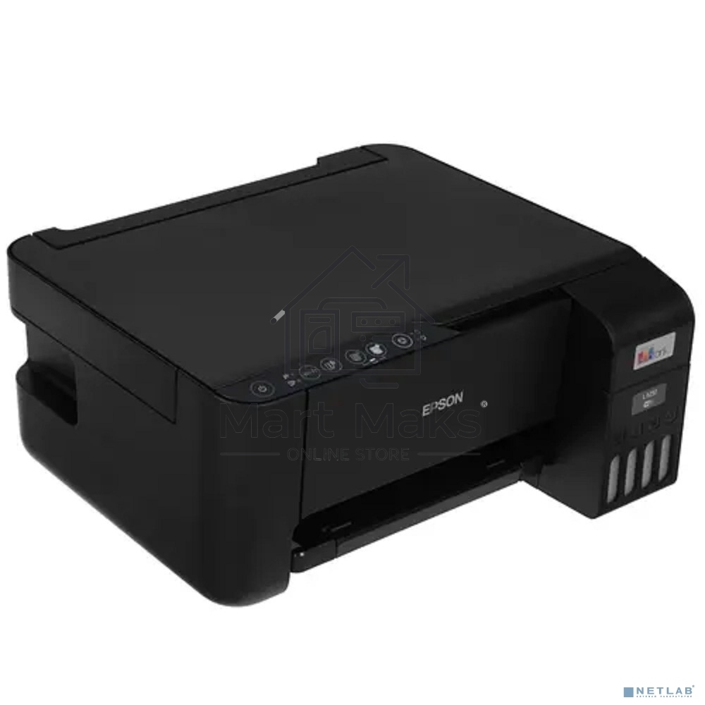 МФУ струйный Epson EcoTank L3251 (C11CJ67419/C11CJ67302/C11CJ67518), A4, цветное, печ. до 33 стр/мин. (ч/б) до 15 стр/мин. (цвет), скан. до 5 стр/мин., 5760 x 1440 dpi (печать) 1200x2400dpi (скан.), USB, Wi-Fi