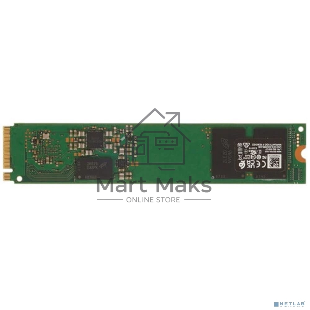 Накопитель SSD Micron 7450 PRO, 960Gb, M.2 22110, PCIe 4.0 x4, NVMe, R/W 5000/1400