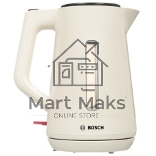 Чайник электрический Bosch TWK1M127 бежевый, 1.7 л, 2400 Вт