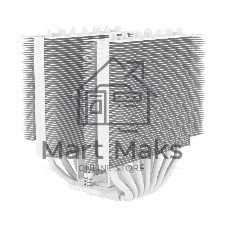 Кулер для процессора PCCooler RT720 TC ARGB WH (270W, 4-pin PWM, 157.5mm, Al/Cu, 7x6mm, ARGB, 2x120mm, 73.32CFM, 34.9dBA, 2200RPM, S: 1851/1700/1200/115X, AM5/AM4, white)