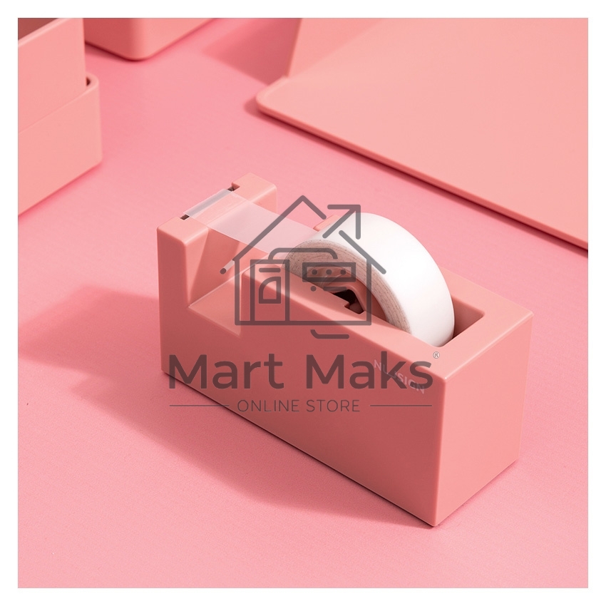 Диспенсер для клейкой ленты Deli Nusign NS121PINK