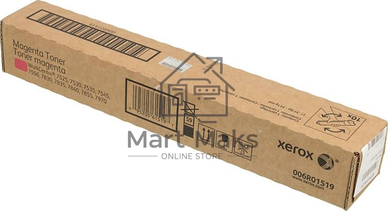 Картридж лазерный Xerox 006R01519 пурпурный для Xerox WC7545/7556 (15000стр.)