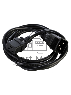 Шнур питания Rem R-16-CORD-C19-S-1.8 C19-Schuko проводник.:3x1.5мм2 1.8м 250В 16А (упак.:1шт) черный