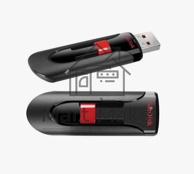 Флешка USB R/W R/W Sandisk 32Gb Cruzer Glide SDCZ60-032G-B35 USB2.0 черный