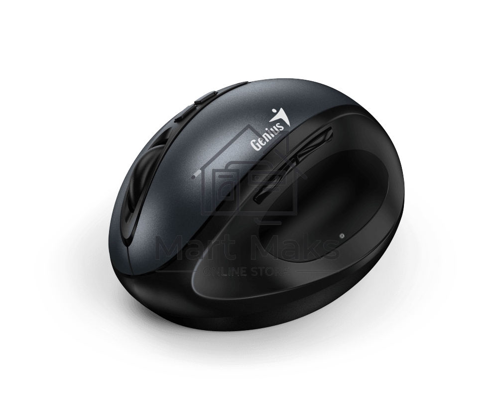 Мышь беспроводная Genius Ergo 8300S серый, 1600 dpi, радиоканал, USB, кнопки - 7