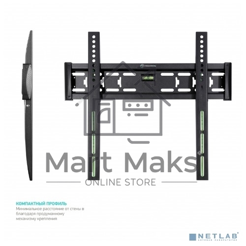 Кронштейн ONKRON FM5 / 32-55'' макс 400*400 наклон 0º от стены: 29мм макс вес 56,8кг