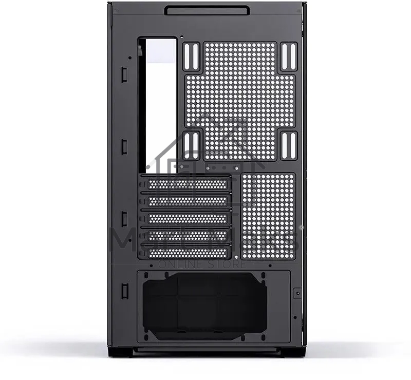 Корпус без блока питания Корпус JONSBO D300 Black MATX без БП, боковая панель из закаленного стекла, mini-ITX, micro-ATX, черный