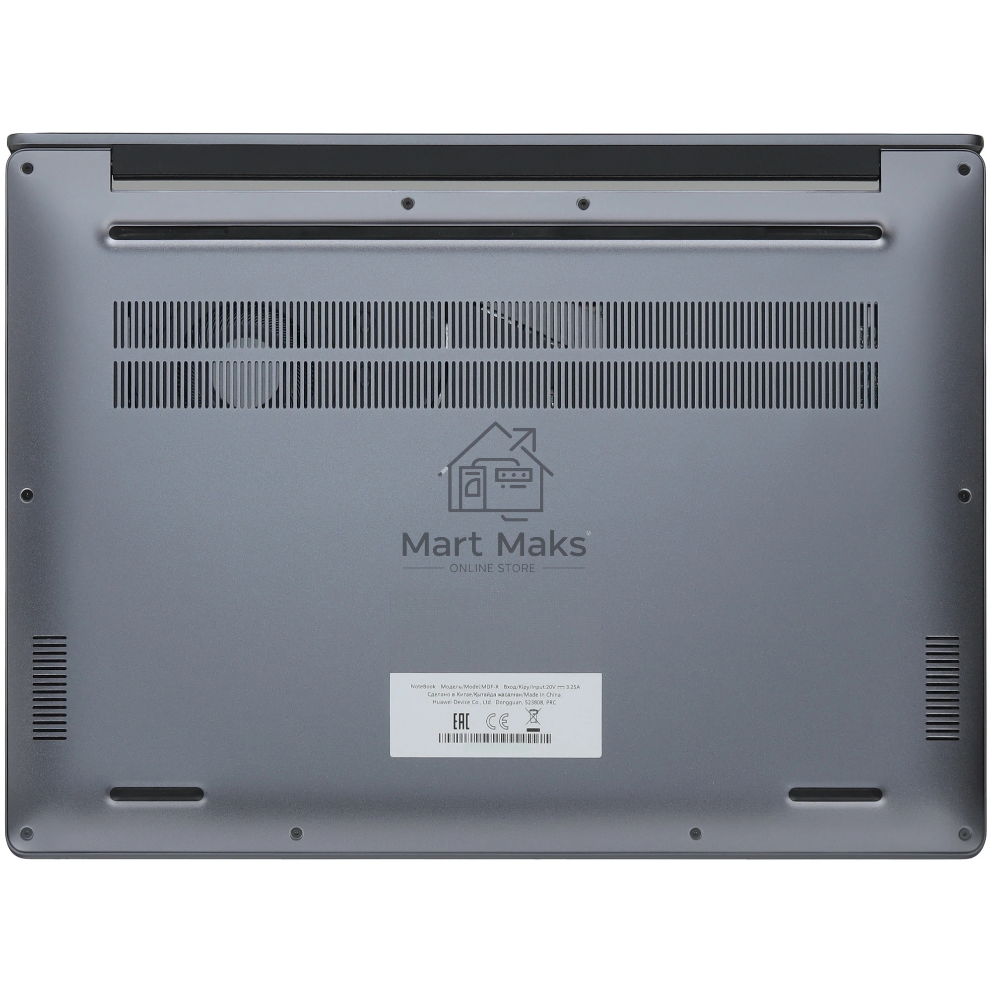 Ноутбук MateBook D14 MDF-X MendelF-W3851D серый i3-1215U/8/512GB NoOS 53014ASS