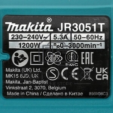 Пила сабельная Makita JR3051TK 198611