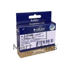 Картридж струйный для принтеров Brother PL-LC1240Y MFC-J6510DW/6710DW/6910DW/DJ525 Yellow водн ProfiLine