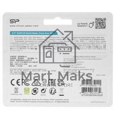 Накопитель SSD Silicon Power Ace A55, 256Gb, SATA III, 2.5