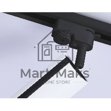 Трековый однофазный светильник Ambrella light GL5154 WH/BK белый/черный GU10 D58*130