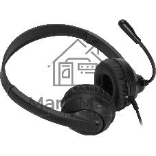 Гарнитура Oklick HS-M500 чёрный, проводная, USB