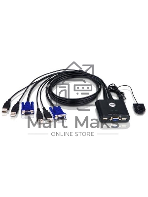 Переключатель ATEN CS22U-(A7) переключатель 2 PORT USB KVM SWITCH