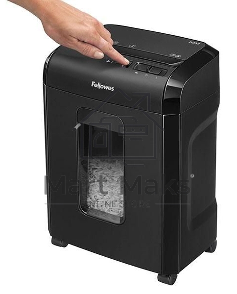 Шредер Fellowes Powershred 10M FS-4630601 DIN P-5, 2х15мм, 10лст., 19лтр., Safety Lock, с микрорезкой