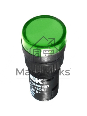 Арматура светосигнальная AD-16DS 24В AC/DC зел. ИЭК BLS10-ADDS-024-K06-16