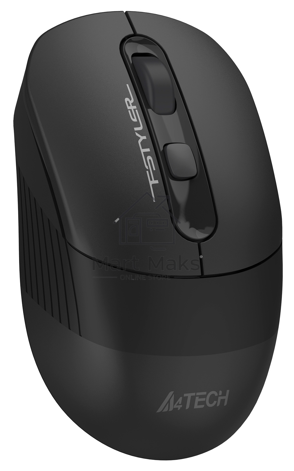 Мышь беспроводная A4Tech Fstyler FB10C черный, 2000 dpi, радиоканал, Bluetooth, USB, кнопки - 4
