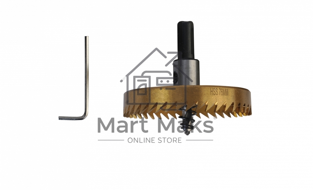 Коронка BI-METAL по тонколист. мет. с центрир. сверл., для точн. работ Sturm!