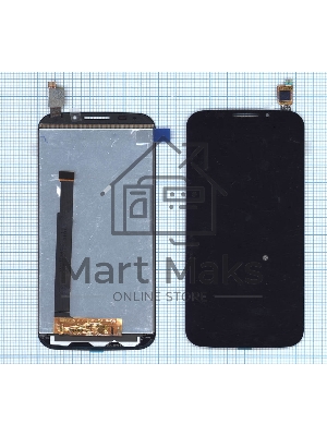 Дисплей для Alcatel Pop S7 7045Y черный