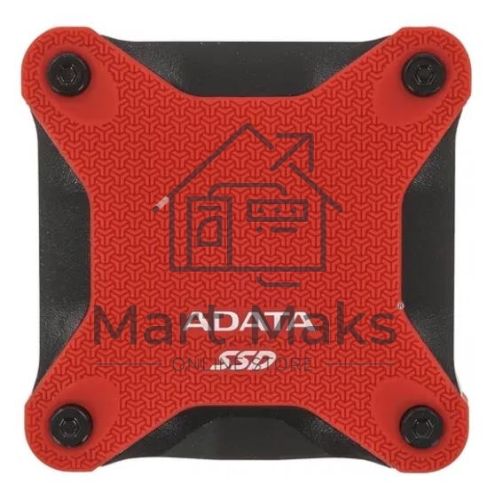 Внешний накопитель SSD 512GB A-DATA SD620, External, USB 3.2, [R/W -550/500 MB/s] красный