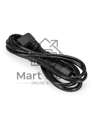 Кабель питания ExeGate Power EC-3P (C13 угловой->C14, VDE-250V-3*0.75мм2, медь, черный, 10A, 3м)