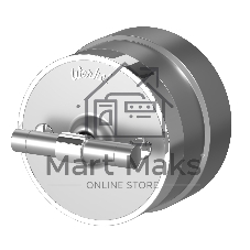Переключатель одноклавишный Werkel Vintage (серебро матовый/хром) W5812054