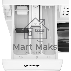 Стиральная машина Gorenje WDG2P854A3C2/C, белая, загрузка фронтальная 8 кг, 1400 об/мин, класс A