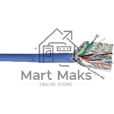 Кабель информационный Lanmaster LAN-5EFTP-PT-LSZH-BL cat.5e FTP 4 пары 26AWG LSZH внутренний 305м синий