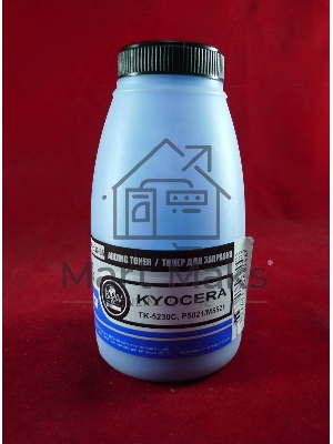 Тонер для Kyocera TK-5230C, P5021/M5521 Cyan (фл. 35г) 2.2K B&W Premium фас. Россия