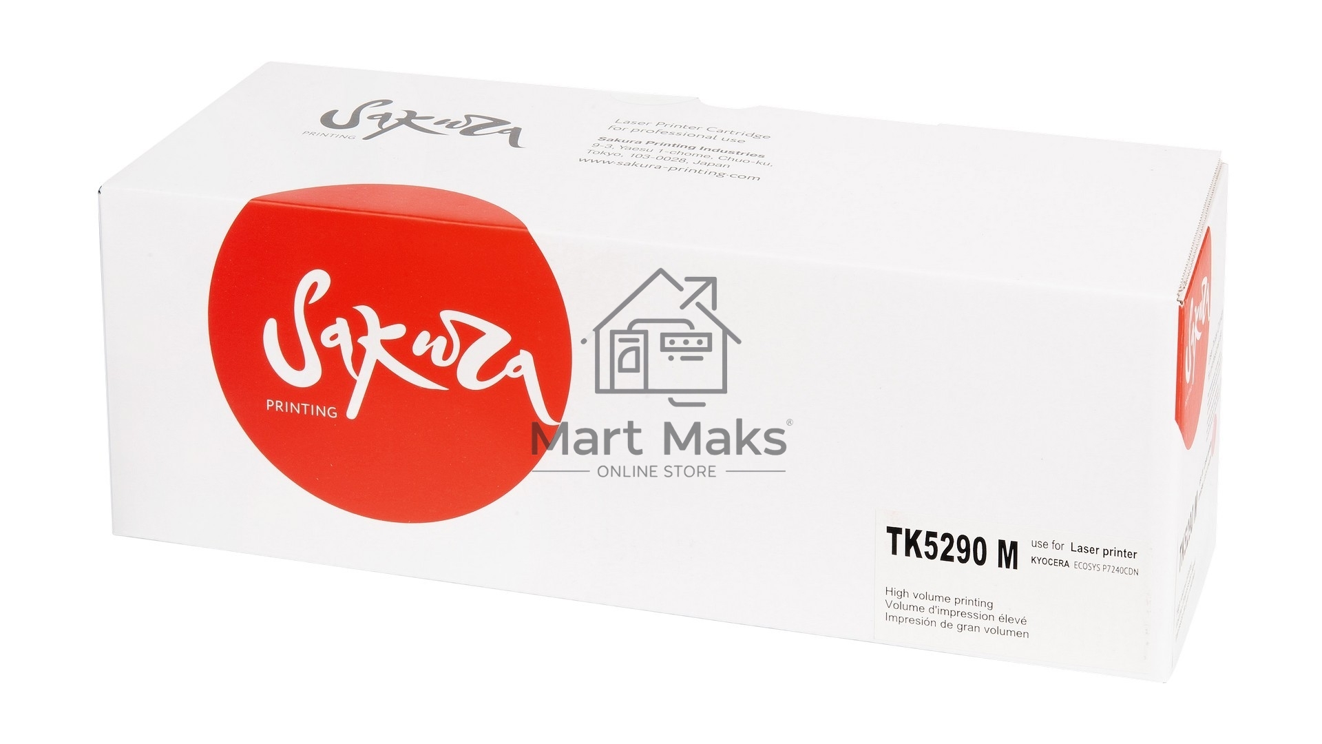 Картридж Sakura TK5290M для Kyocera Mita ECOSYS P7240cdn, пурпурный, 13 000к.