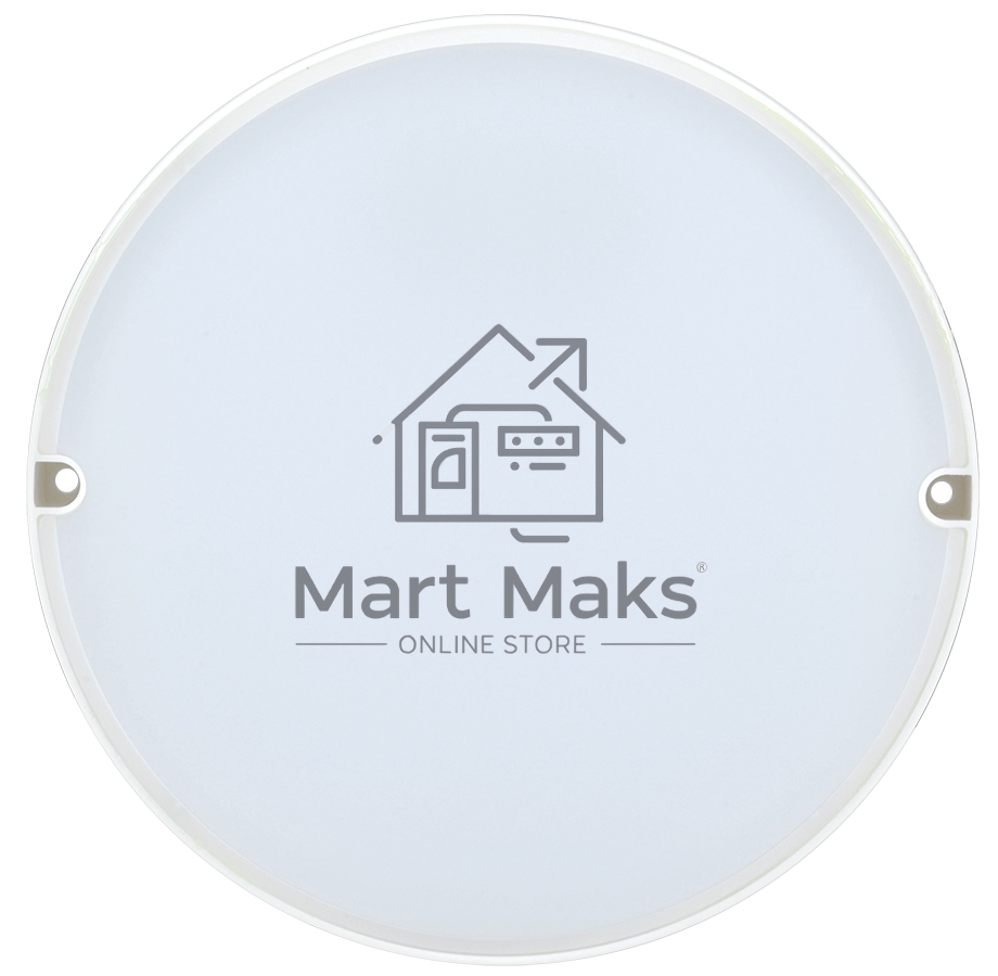 Светильник IEK LED ДПО 2014Д 12Вт IP54 6500К деж круг с АД