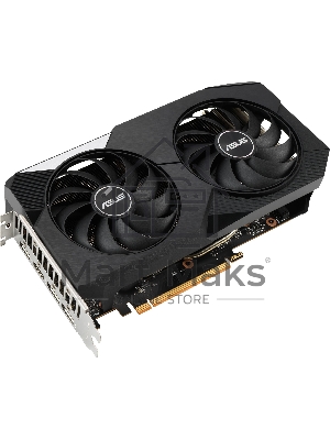 Видеокарта Asus DUAL-RX6650XT-O8G AMD Radeon RX 6650XT 8192Mb  PCI-E 4.0 128 GDDR6 2447/17500 HDMIx1 DPx3 HDCP Ret