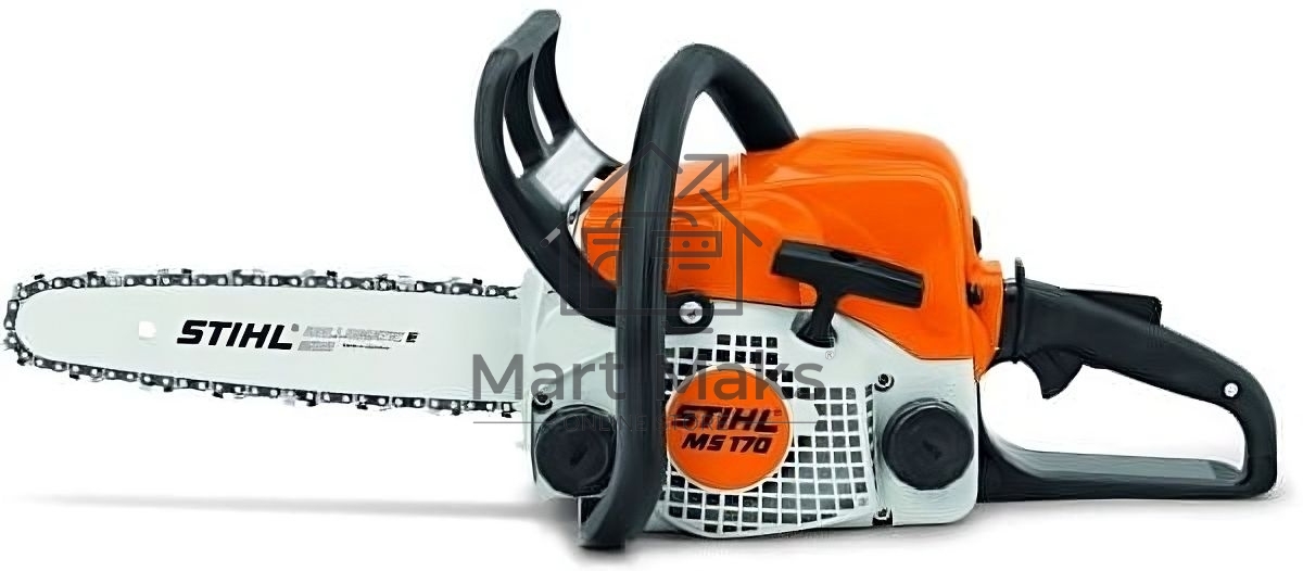 Бензопила STIHL MS 1701.3кВт/1.8лс 30.1см3 шина 14'' цепь 3/8''-1.1мм-50 3.9кг (баз.модель)