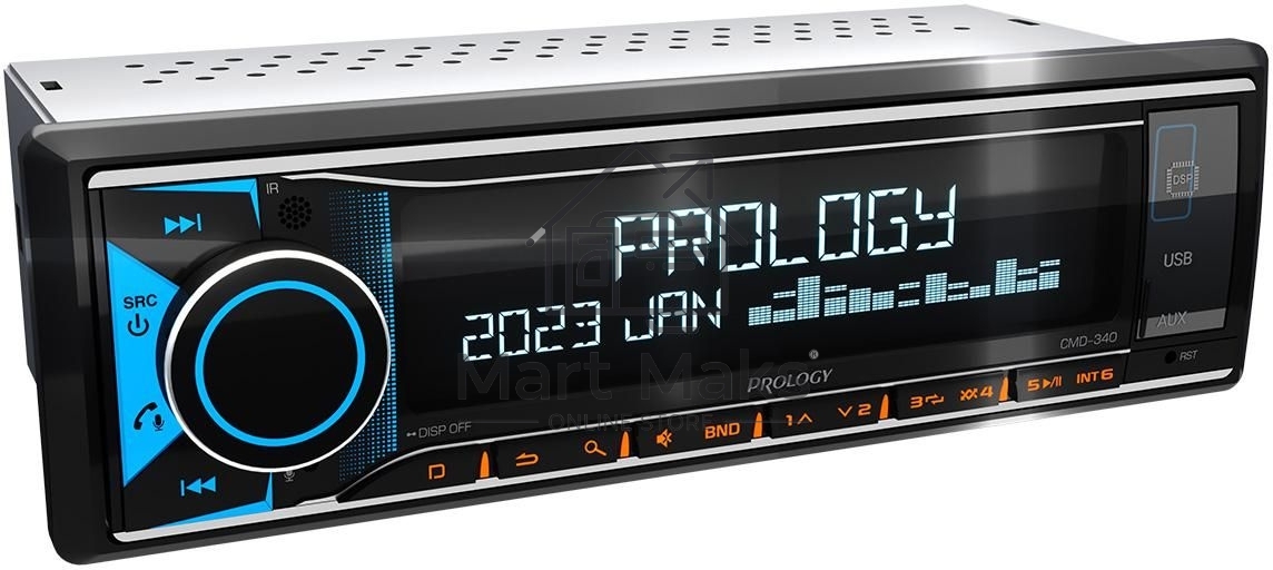 Автомагнитола Prology CMD-340 1DIN 4x55Вт