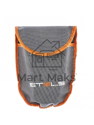 Лопата походная, 150х205х253-590 мм, пластик. рукоятка, складная в чехле Stels