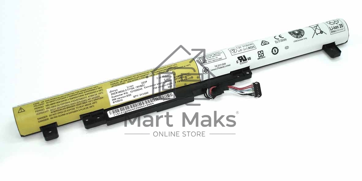 Аккумуляторная батарея для ноутбука Lenovo Flex 2-14 Flex 2-1532Wh Orig