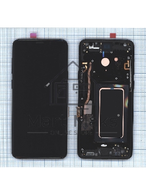 Дисплей (модуль) для Samsung Galaxy S9 Plus SM-G965F в сборе с тачскрином (Oled) черный