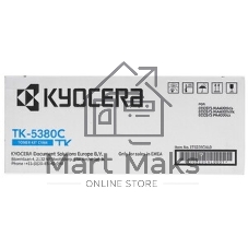 Картридж лазерный Kyocera TK-5380C 1T02Z0CNL0 голубой (10000 стр.) для Kyocera PA4000cx/MA4000cix/MA4000cifx