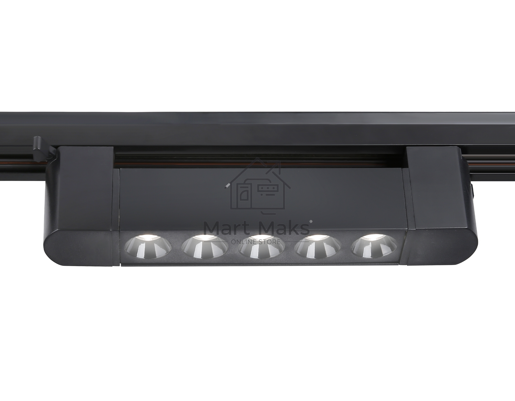 Трековый однофазный светильник Ambrella light GL6703 BK черный IP20 10W 4200K 24° 192*35*57